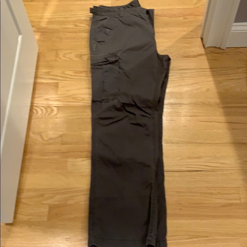 Grey cargo pants